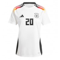 Camiseta Alemania Benjamin Henrichs #20 Primera Equipación Eurocopa 2024 manga corta